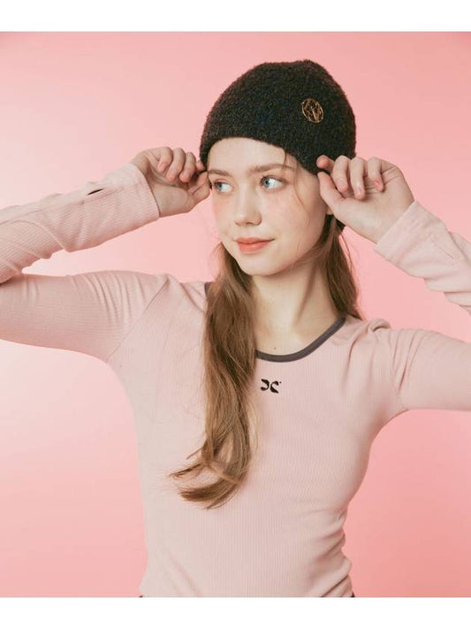 Deep Unneck Warmer Long Sleeve Pink - ETRE AU SOMMET - BALAAN 2