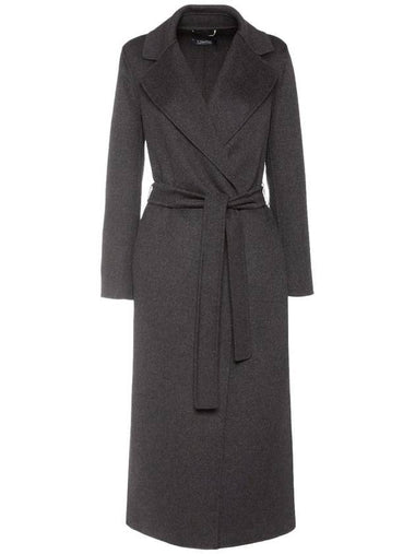 Poldo Wool Single Coat Dark Grey - MAX MARA - BALAAN 1