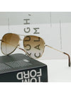 Eyewear Gradient Pilot Sunglasses Brown - SALVATORE FERRAGAMO - BALAAN 3