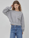 Cropped Steady Shirt Gray - RYUL+WAI: - BALAAN 1