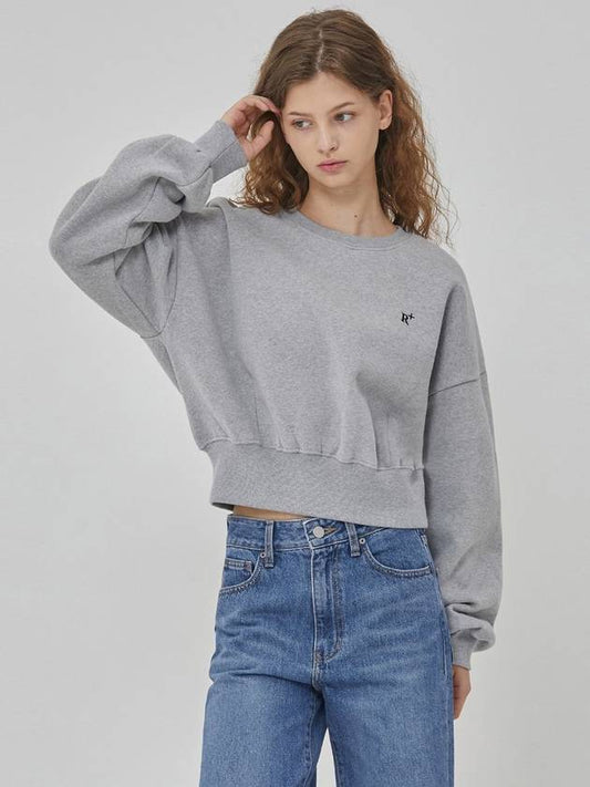 Cropped Steady Shirt Gray - RYUL+WAI: - BALAAN 2