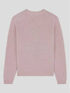 Dressed Fox Intarsia Knit Top Light Pink - MAISON KITSUNE - BALAAN 3