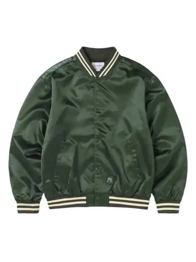 satin jacket olive - THISISNEVERTHAT - BALAAN 1