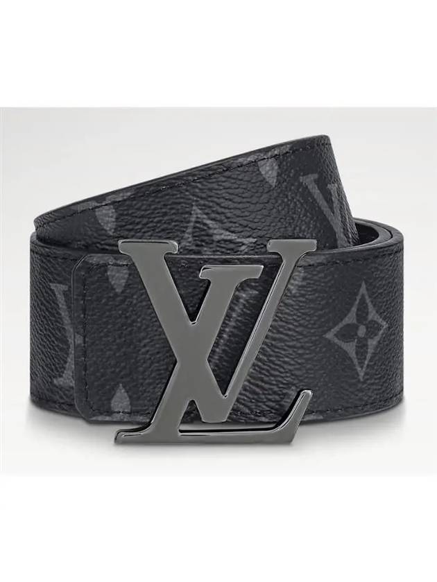 LV Initiales 40MM Reversible Leather Belt Black - LOUIS VUITTON - BALAAN 3