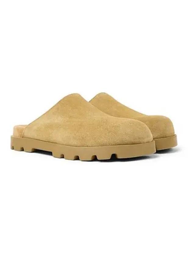 Brutus Leather Clog Slippers Brown - CAMPER - BALAAN 2