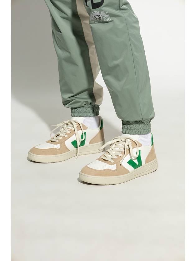 Veja ‘V-10 Chromefree Leather’ Sneakers, Men's, White - VEJA - BALAAN 2