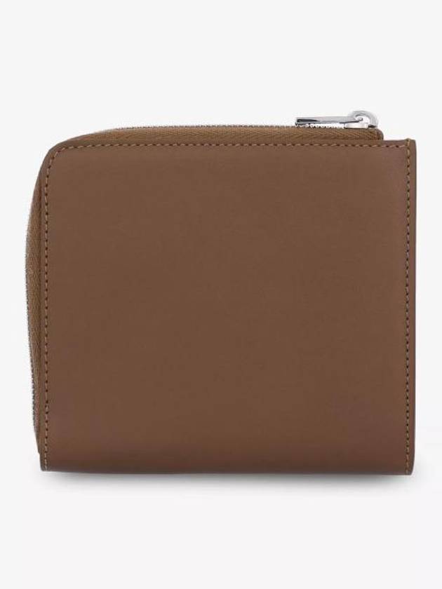 Logo Half Wallet Tobacco - JIL SANDER - BALAAN 2