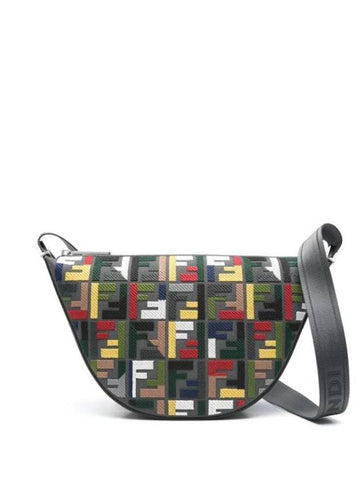 Melon FF Motif Small Cross Bag - FENDI - BALAAN 1