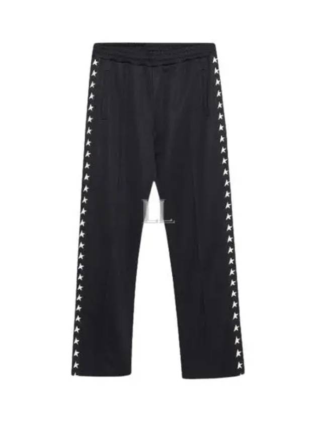 Side Star Logo Track Pants Black - GOLDEN GOOSE - BALAAN 2