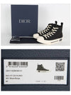 B23 Oblique Kumo High Top Sneakers Black - DIOR - BALAAN 6