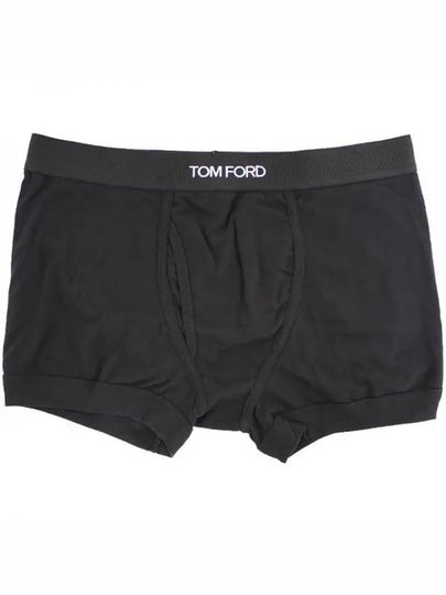 Men's Classic Fit Boxer Briefs Black - TOM FORD - BALAAN 2