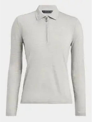 LIGHTWEIGHT FINE WOOL L S POLO GLP000030 LHGR Women Long Sleeve - G/FORE - BALAAN 1