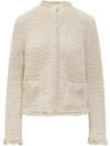 Mix Padded Cardigan Ivory 9B000 18 M3957 034 - MONCLER - BALAAN 2