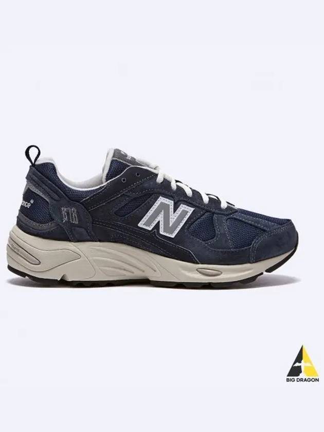 878 Low Top Sneakers Navy - NEW BALANCE - BALAAN 2