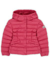 Kids EGISTO Logo Patch Down Padded Jacket Red 1A00005 54A81 557 8 10A - MONCLER - BALAAN 3