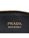 Small Leather Hand Shoulder Bag Black - PRADA - BALAAN 11