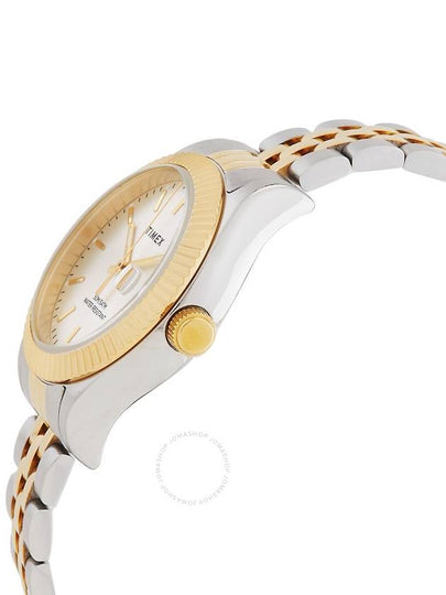 Open Box - Timex Legacy Quartz Silver Dial Two-Tone Ladies Watch TW2W49700 - TIMEX - BALAAN 2