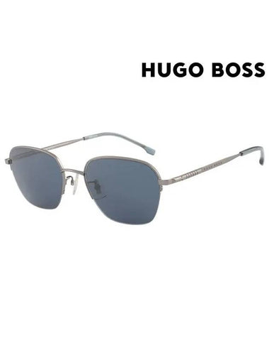 Sunglasses BOSS1346FS KJ1 Square Titanium Men Women - HUGO BOSS - BALAAN 1