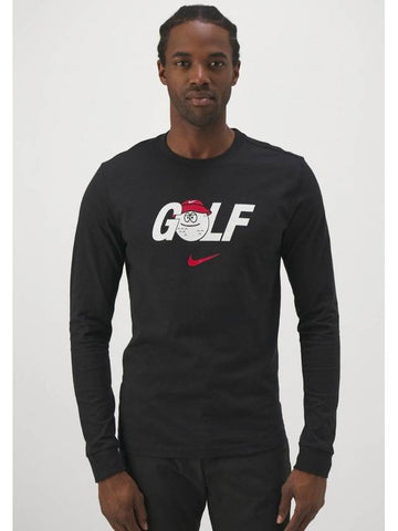 golf men s long sleeve t shirt - NIKE - BALAAN 1