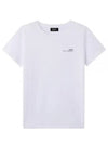 Item Logo Crew Neck Short Sleeve T-Shirt White - A.P.C. - BALAAN 2