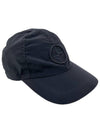 Wrinkled Nylon Metal 6 Panel Ball Cap Black - STONE ISLAND - BALAAN 2