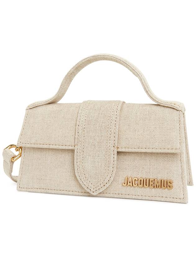 Le Bambino Mini Flap Tote Bag Light Greige - JACQUEMUS - BALAAN 3