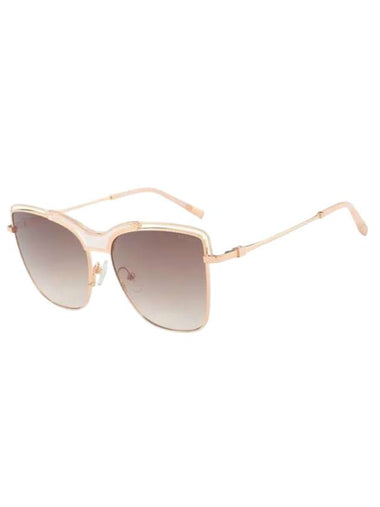 Eyewear Cat'S Eye Metal Sunglasses Beige - ESCADA - BALAAN 1