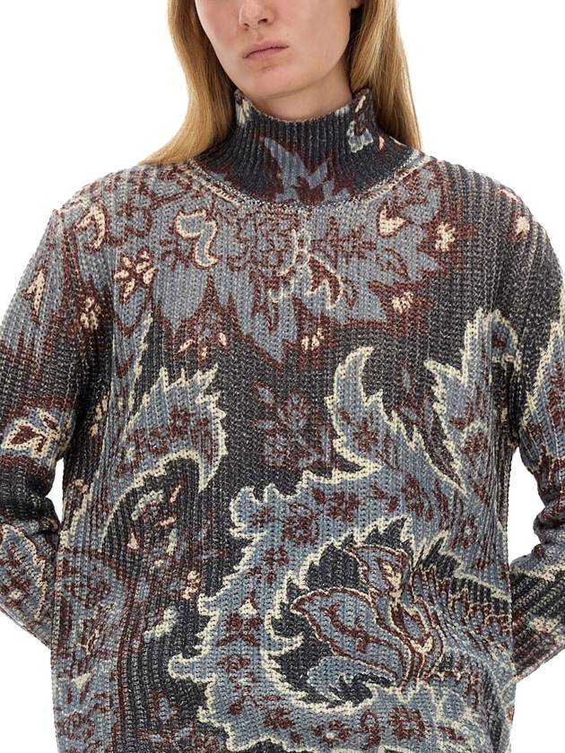 PRINTED WOOL SWEATER - ETRO - BALAAN 2