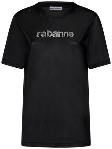 Rabanne T-Shirt With Logo - PACO RABANNE - BALAAN 1