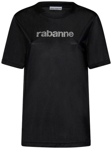 Rabanne T-Shirt With Logo - PACO RABANNE - BALAAN 1