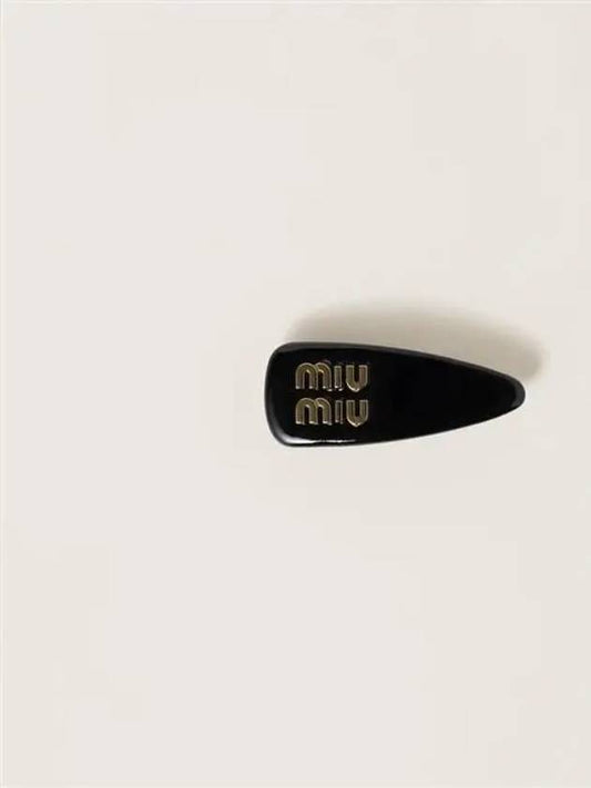 Patent Leather Hair Clip 5IF179 069 F0002 - MIU MIU - BALAAN 1