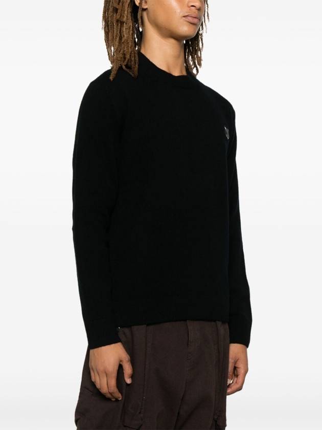 Fox Head Knit Top Black - MAISON KITSUNE - BALAAN 3