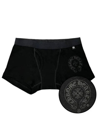 Boxer Briefs Short Rose Black CH1100 271775 1147226 - CHROME HEARTS - BALAAN 1