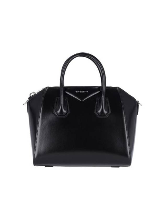 Antigona Leather Small Tote Bag Black - GIVENCHY - BALAAN 1