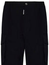 Straight Pants S71KB0595 D35016 900 Black - DSQUARED2 - BALAAN 4