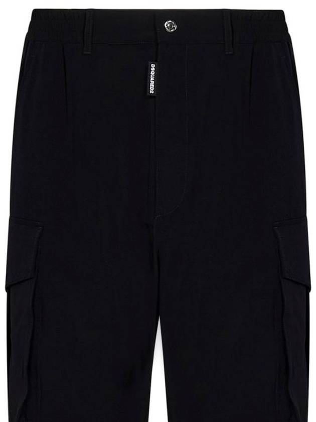 Straight Pants S71KB0595 D35016 900 Black - DSQUARED2 - BALAAN 4