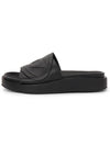 Oval D Logo Slippers Black - DIESEL - BALAAN 4