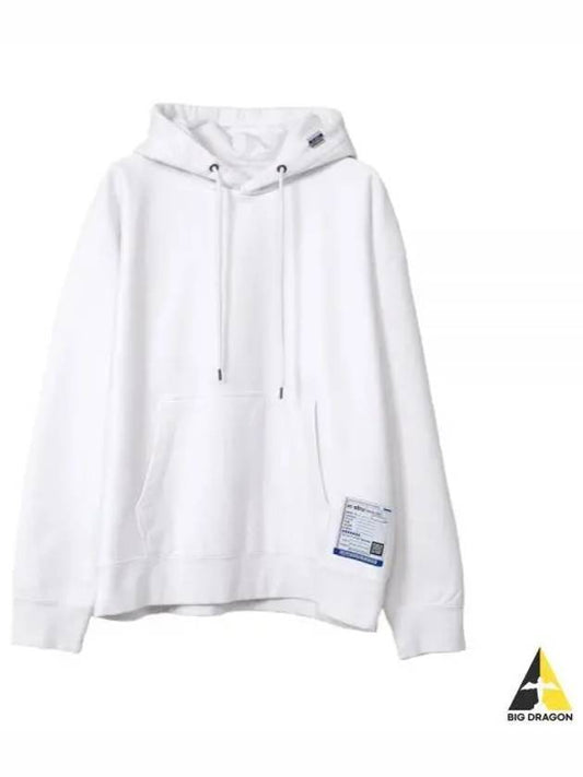 I12HD501 white French terry hood - MIHARA YASUHIRO - BALAAN 2