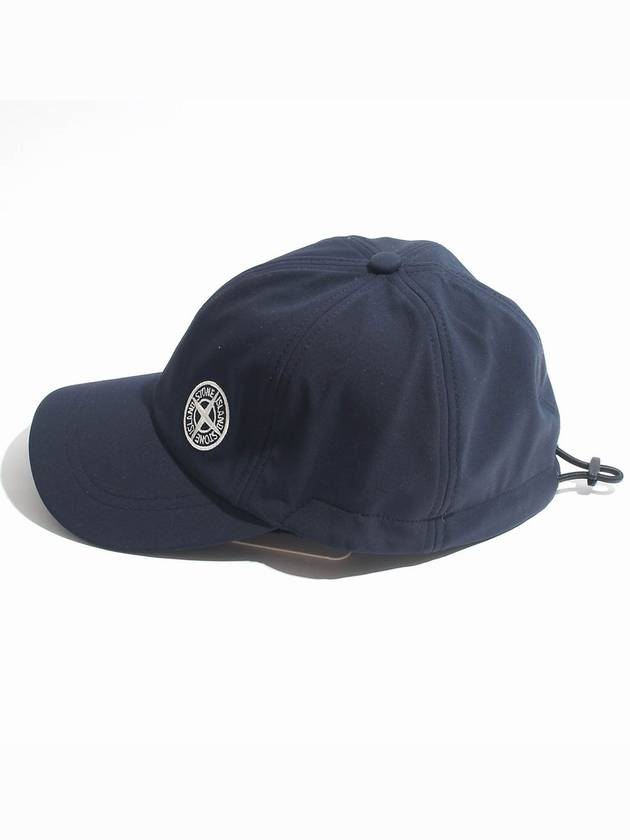 Embroidered Logo Base Ball Cap Navy - STONE ISLAND - BALAAN 3