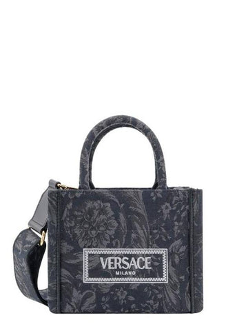 24FW Tote Bag 10152881A09741 2BM0V Black - VERSACE - BALAAN 1