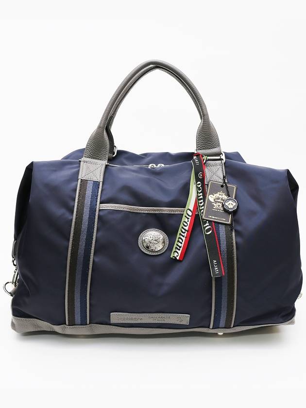 Men s Complicata G 902 Nylon Boston Shoulder Bag Navy - OROBIANCO - BALAAN 1