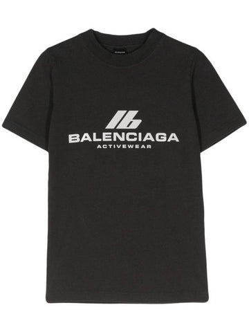 Balenciaga T-shirts and Polos Black - BALENCIAGA - BALAAN 1