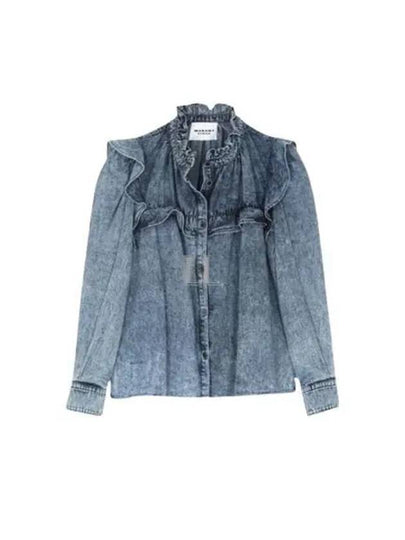 Idety Blouse Blue - ISABEL MARANT - BALAAN 2