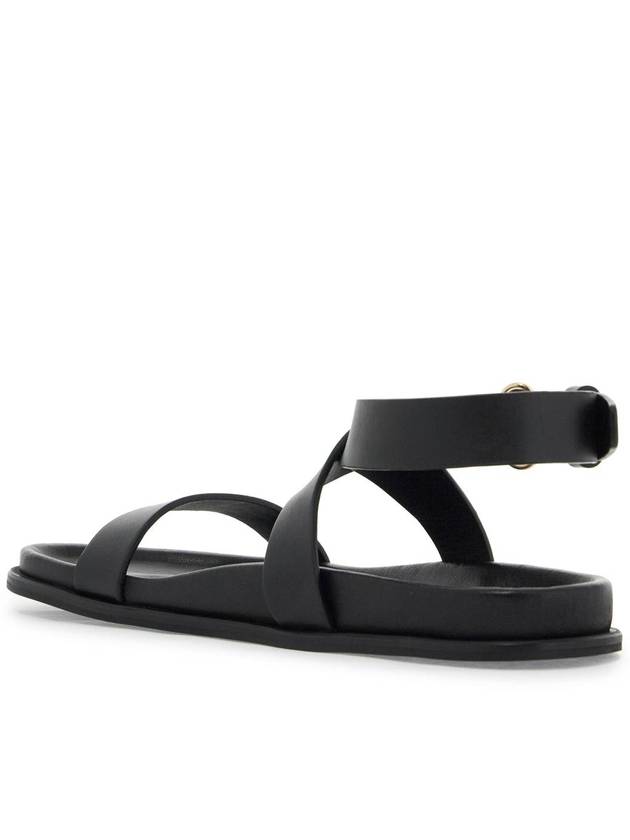 chunky leather sandals for women - TOTEME - BALAAN 3