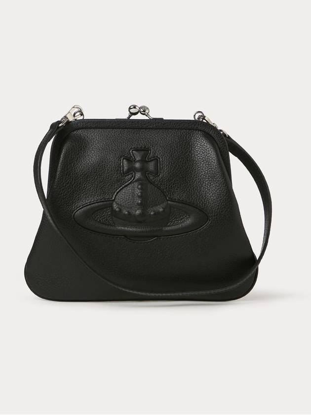 ORB Logo Shoulder Bag Black - VIVIENNE WESTWOOD - BALAAN 2