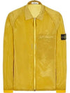 Nylon Metal Overshirt Zip-Up Jacket Yellow - STONE ISLAND - BALAAN 2