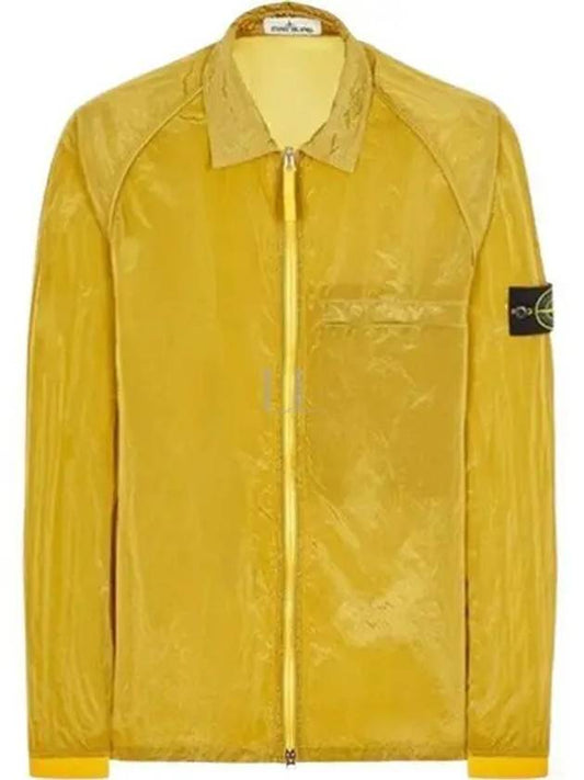 Nylon Metal Overshirt Zip-Up Jacket Yellow - STONE ISLAND - BALAAN 2
