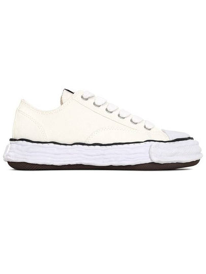 Peterson23 OG Sole Canvas Low Top Sneakers White - MAISON MIHARA YASUHIRO - BALAAN 2