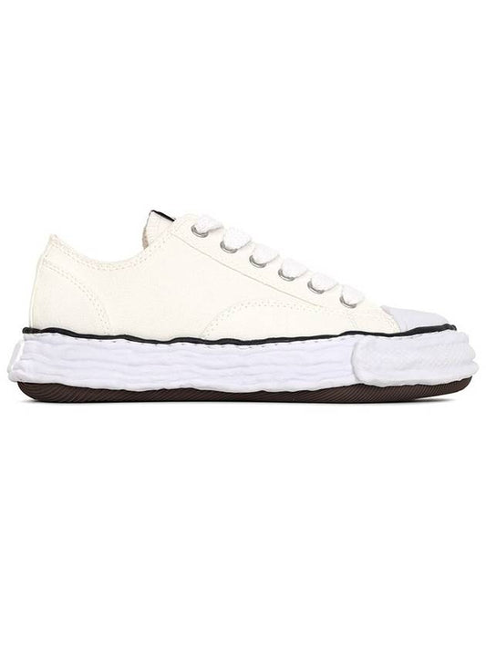 Peterson23 OG Sole Canvas Low Top Sneakers White - MAISON MIHARA YASUHIRO - BALAAN 2