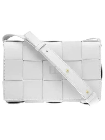 Intrecciato Cassette Cross Bag White - BOTTEGA VENETA - BALAAN 2